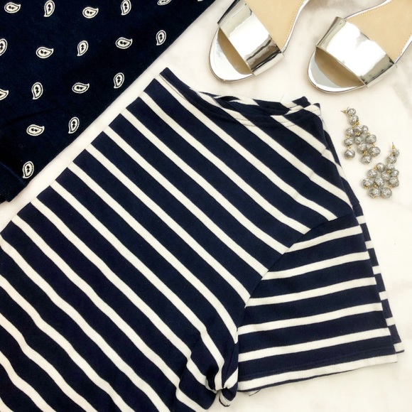 Old Navy Tops - Navy Striped Knit Top